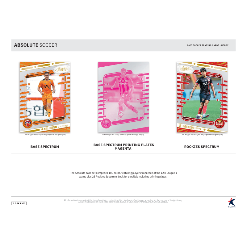 2025 Panini Absolute K League Soccer Hobby Box